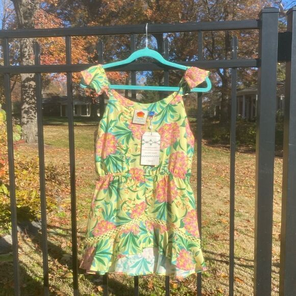 FARM Rio Floral Ruffle Tank Top NWT - Picture 8 of 9